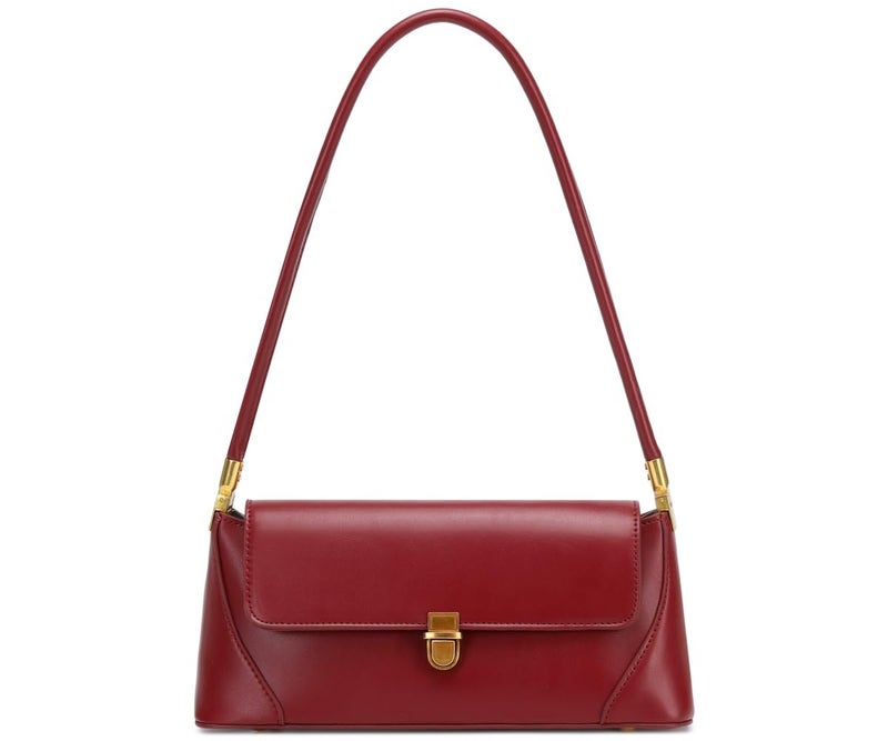 WSRYDJDL Shoulder Bags for Women Vintage Handbag Retro Classic Small Purse Cute Hobo Tote Handbag Mini Clutch Purse (Red) - Image 1